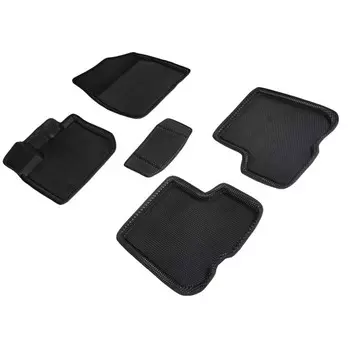 Коврики EVA 3D «Соты» в салон для Renault Sandero II 2014-2020