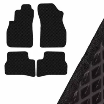 Коврики EVA Skyway, Hyundai Accent 2000 - н.в., черный, S01705184