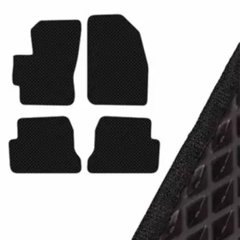 Коврики EVA Skyway, Mazda 3 2003-2008, черный, S01705288