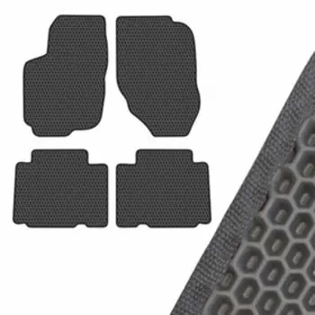 Коврики EVA Skyway, Toyota Rav4 5D Long 2005-2012, серый, S01706495