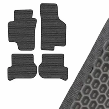 Коврики EVA Skyway, Volkswagen Golf 5 Plus 06 - н.в., серый, S01706515