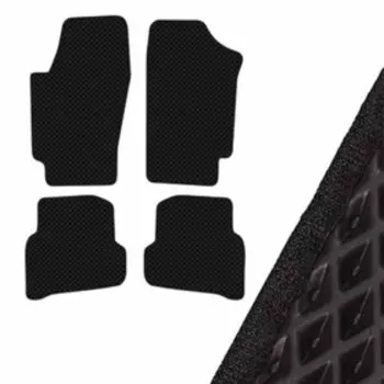 Коврики EVA Skyway, Volkswagen Polo Sedan 2010 - н.в., черный, S01705525