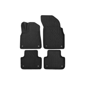 Коврики Kvest 3D в салон для Audi Q7, 2015-2019 кроссовер, 4 шт, цвет чёрный)