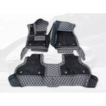 Коврики модельные 5D для Lada PRiora с 2007-н.в., черные