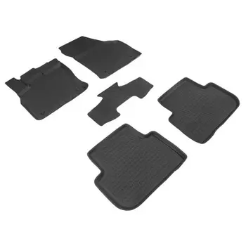 Коврики резиновые с высоким бортом для Audi Q3, II, (F3), 2018-н.в