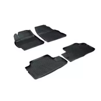 Коврики резиновые с высоким бортом для Chery INDIS, 2010-