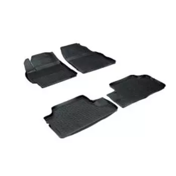 Коврики резиновые с высоким бортом для Chery VERY, 2011-2014