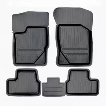 Коврики резиновые с высоким бортом для Datsun On-Do, 2015-н.в.