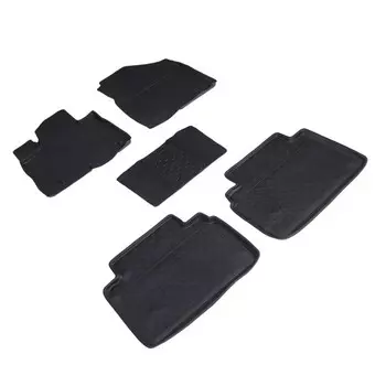 Коврики резиновые с высоким бортом для Hyundai Tucson IV (дл. база) 2021-н.в.