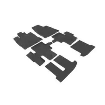 Коврики резиновые с высоким бортом для Nissan PATHFINDER IV, 2014-