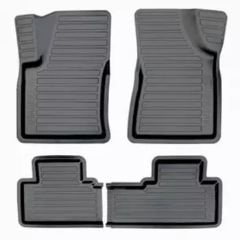 Коврики резиновые с высоким бортом для SsangYong Actyon, 2011-н.в.