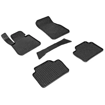 Коврики резиновые 'сетка' для Bmw 3 Ser F30, 2011-2018