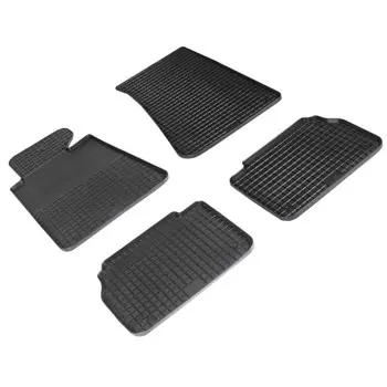 Коврики резиновые "сетка", для BMW 5 Ser, (E-34), 1987-1996, 2WD