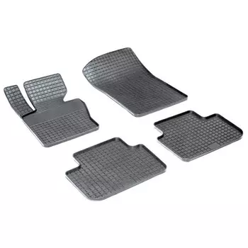 Коврики резиновые 'сетка' для Bmw X3 E83, 2000-2010