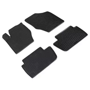 Коврики резиновые 'сетка' для Citroen С 4 II, 2012-