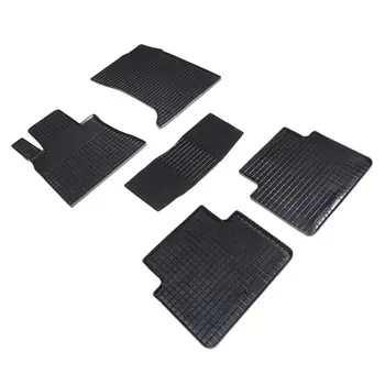 Коврики резиновые "сетка", для HYUNDAI GENESIS G80, 2017-н.в