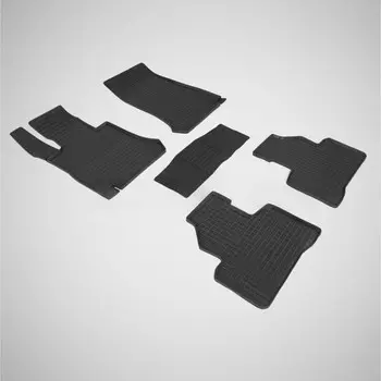 Коврики резиновые 'сетка' для Mercedes-Benz GLC-Class X253 Coupe, 2016-