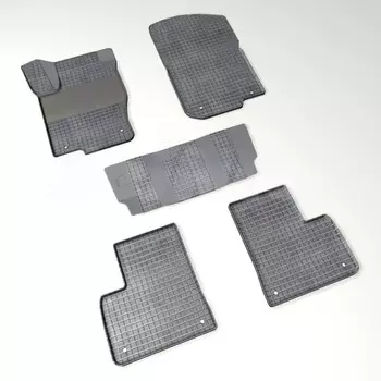 Коврики резиновые 'сетка' для Mercedes-Benz GLE-Class W166 Coupe, 2015-