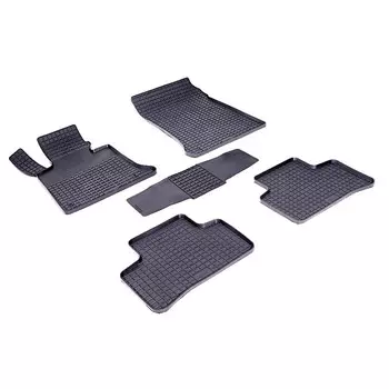 Коврики резиновые 'сетка' для Mercedes-Benz GLK-Class X204, 2008-2015