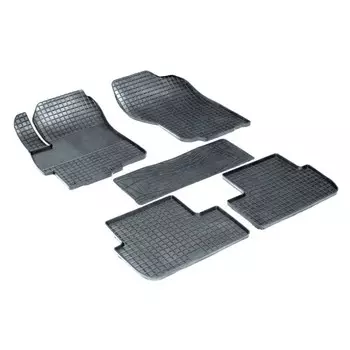 Коврики резиновые 'сетка' для Mitsubishi LANCER X, 2007-