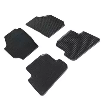 Коврики резиновые 'сетка' для Skoda FABIA II, 2007-