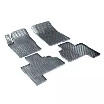 Коврики резиновые 'сетка' для Ssang Yong ACTYON, 2007-2012