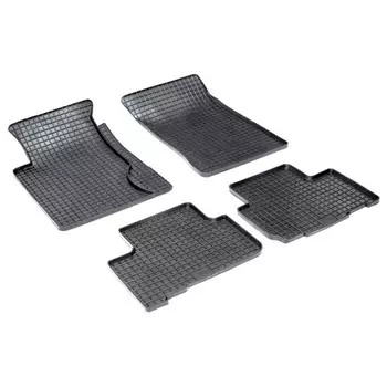 Коврики резиновые 'сетка' для Ssang Yong REXTON, 2002-2008