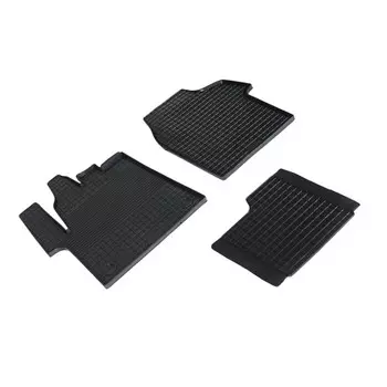 Коврики резиновые «Сетка» в салон для PEUGEOT Expert 2018-н.в.