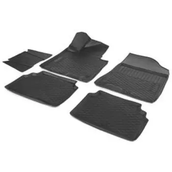 Коврики салона Rival Hyundai Sonata VIII DN8 седан 2019-н.в, полиуретан, 5 шт 12313001