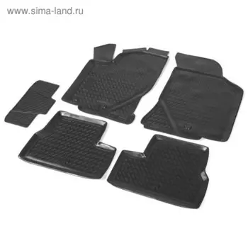 Коврики салона RIVAL, Lada Granta 2011-н.в., Kalina 2004-н.в., 16001001