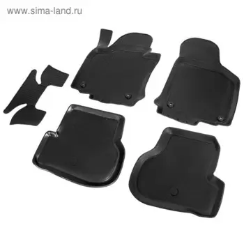 Коврики салона RIVAL, Skoda Octavia A5 2004-2013, 15101002