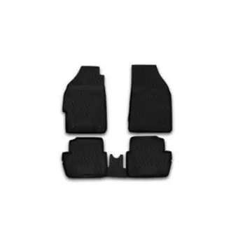 Коврики в салон CHEVROLET Spark 2010-2016, 4 шт. (полиуретан)