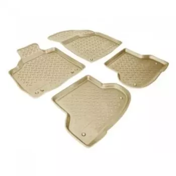 Коврики в салон для Audi A3, 2008-2012, бежевый