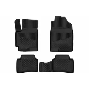 Коврики в салон для Hyundai Solaris (II, IIp) 2017-, Comfort, 4 шт.