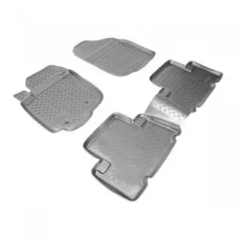 Коврики в салон для Toyota RAV 4, 2005-2008, серый