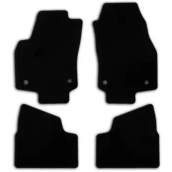 Коврики в салон Econom для Opel Astra H 5D 2004-2007, 2006-2014, хб., 4 шт., текстиль