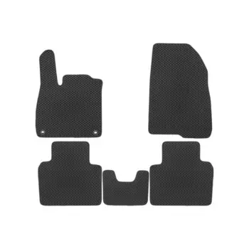 Коврики в салон EVA для Honda Accord 2020-, седан, (чёрная окантовка, 5 шт.