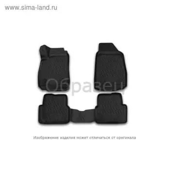 Коврики в салон FORD Ranger, 4 doors, 2011-2016 4 шт. (полиуретан)