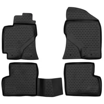 Коврики в салон GEELY SC-7, 2013-2016 4 шт. (полиуретан)