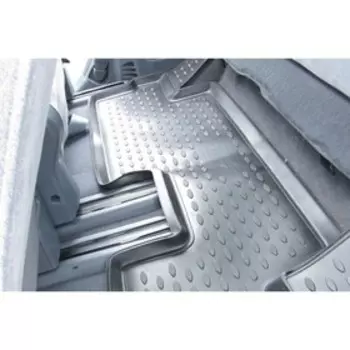 Коврики в салон Honda Odyssey RA6 JDM 12/1999-09/2003, П.Р., 3 ряда, 5 шт. (полиуретан)