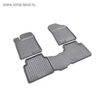 Коврики в салон HYUNDAI NF 2004-2016, 4 шт. (полиуретан)