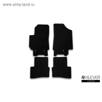 Коврики в салон Klever Econom HYUNDAI Creta 2016-2016, кросс., 4 шт. (текстиль)