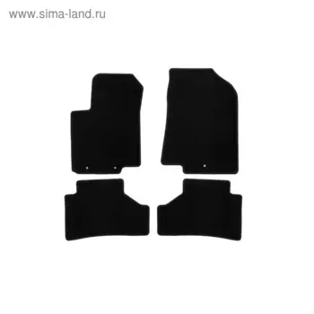 Коврики в салон Klever Econom HYUNDAI Solaris 2011-2016, хб., сед., 4 шт. (текстиль)