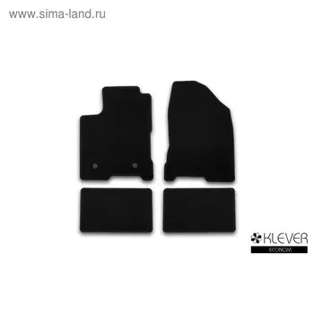 Коврики в салон Klever Econom LADA Vesta 2015-, сед., 4 шт. (текстиль)