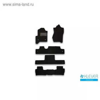 Коврики в салон Klever Premium CHEVROLET Tahoe, 2015-2016, кросс., 5 шт. (текстиль)