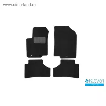 Коврики в салон Klever Premium HYUNDAI Solaris 2011-2016, хб., сед., 4 шт. (текстиль)