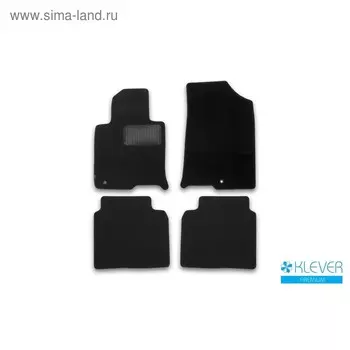 Коврики в салон Klever Premium KIA Optima 2016-2016, сед., 5 шт. (текстиль)