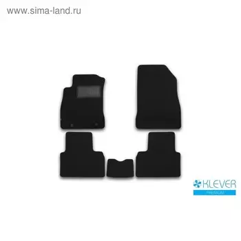 Коврики в салон Klever Premium NISSAN Juke 2010-2016, кросс., 5 шт. (текстиль)