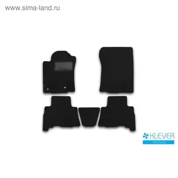 Коврики в салон Klever Premium Toyota Land Cruiser 150, 5 мест, 2013-2016, внед., 5 шт