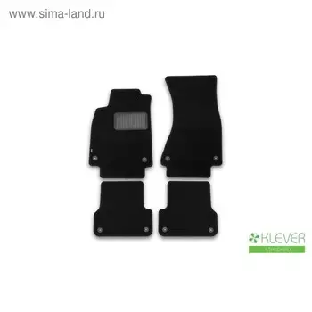 Коврики в салон Klever Standard AUDI A6 2015-2016, сед., ун., 4 шт. (текстиль)